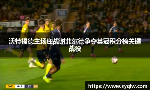 沃特福德主场迎战谢菲尔德争夺英冠积分榜关键战役